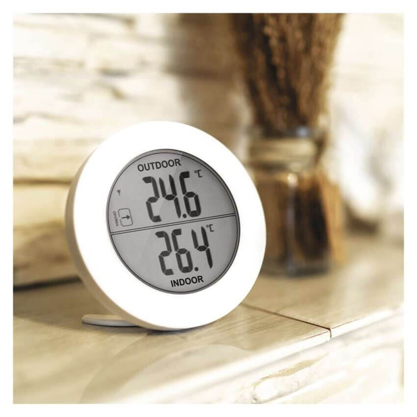 Emos Digitales Thermometer mit Funk-Sensor bis 80m E0129