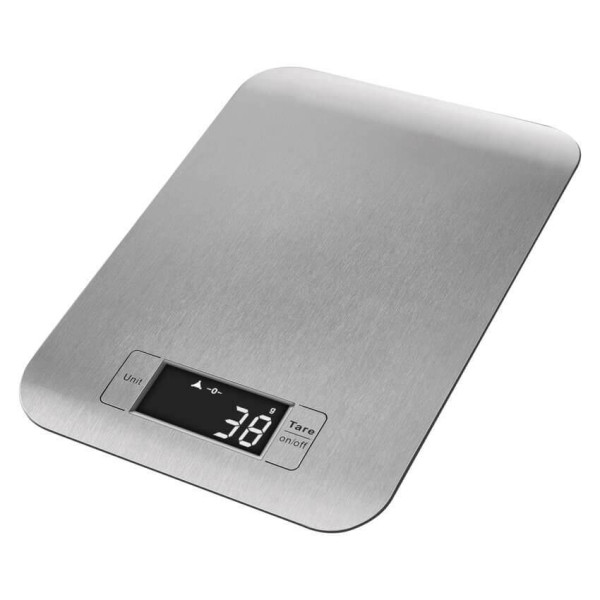 Emos Küchenwaage 5kg 1g Edelstahl Silber EV012