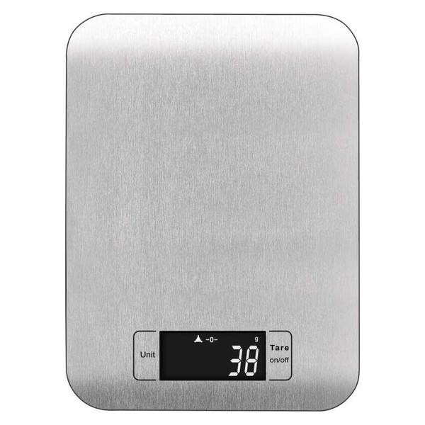 Emos Küchenwaage 5kg 1g Edelstahl Silber EV012