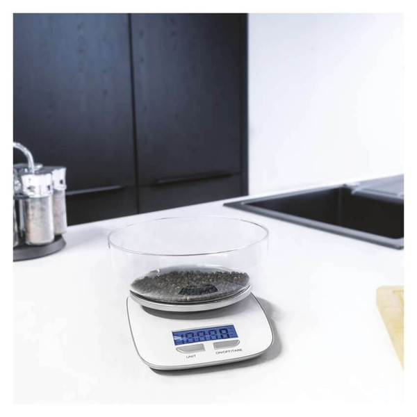 Emos Küchenwaage 5kg 1g ABS Weiß EV016