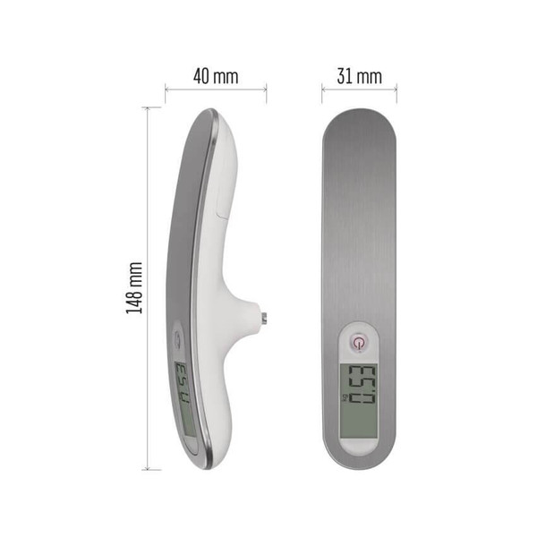 Emos Küchenwaage Hängewaage 50kg 10g ABS Aluminium EV020