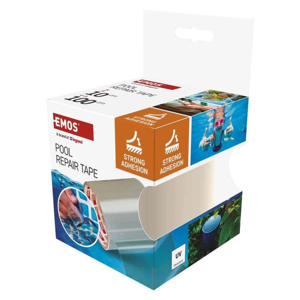 Emos Reparaturband für Schwimmbecken 100mm 1m Transparent F6100