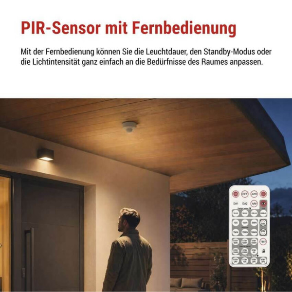 Emos Bewegungsmelder PIR DALI 10m IP54 Weiß GS13142