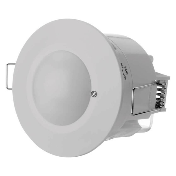 Emos Bewegungsmelder Mikrowelle 8m 1200W 75x75mm Weiß GS22111