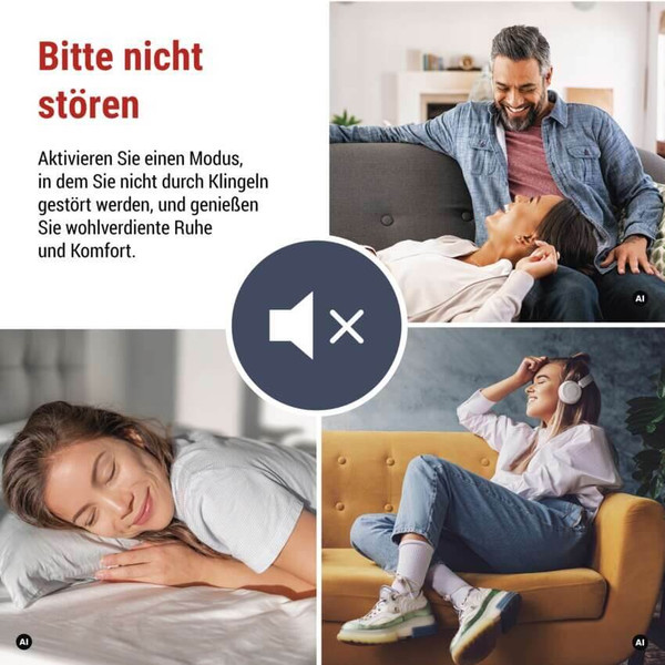 Emos Video-Türsprechanlage EM-LS07HD Set 7 Zoll 16 Melodien Weiß H2020