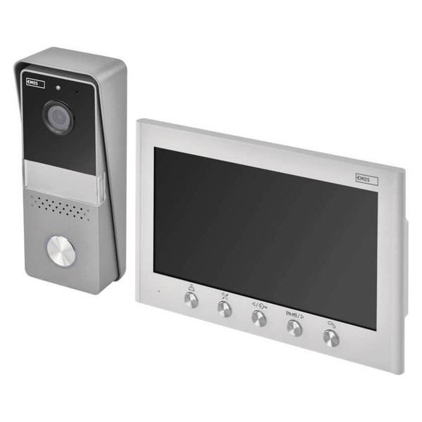 Emos Video-Türsprechanlage EM-04Z 2WIRE Set WiFi IP44 H2060