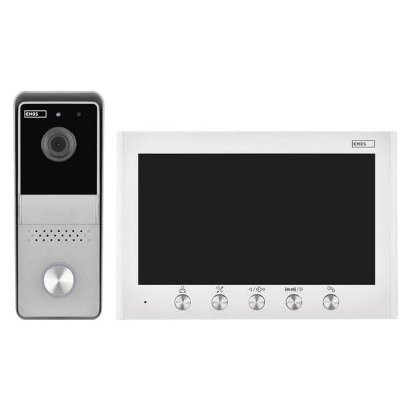 Emos Video-Türsprechanlage EM-04Z 2WIRE Set WiFi IP44 H2060