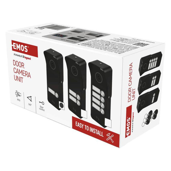 Emos Türkameraeinheit EM-10AHD RF-1 1 Taste IP44 H3016