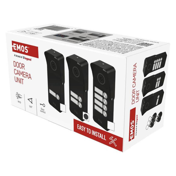 Emos Türkameraeinheit EM-10AHD RF-2 2 Tasten IP44 H3017