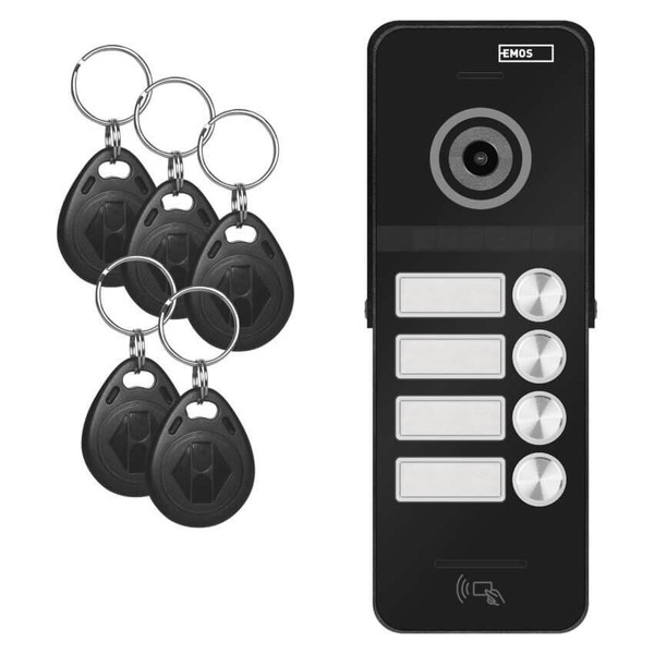 Emos Türkameraeinheit EM-10AHD RF-4 4 Tasten IP44 H3018
