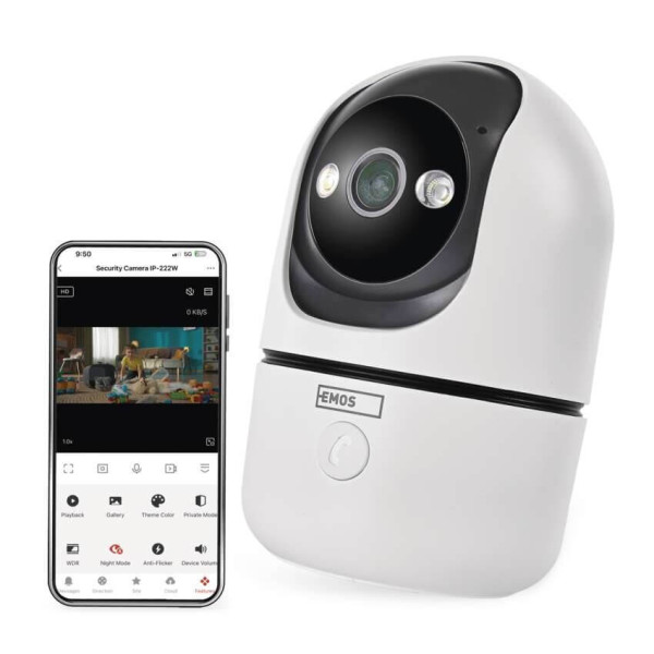 Emos IP-Kamera GoSmart IP-220G PTZ WiFi Innen H4072