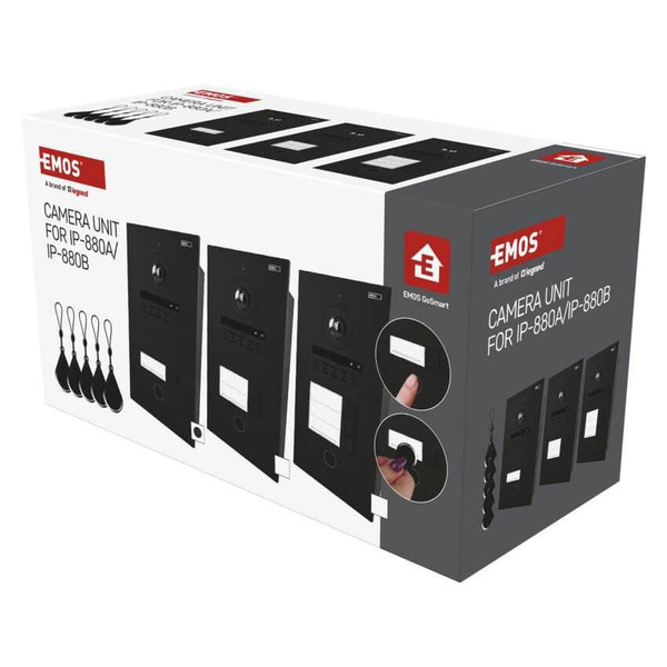 Emos Türkameraeinheit für IP-880 1 Taste 2MP IP44 H4082