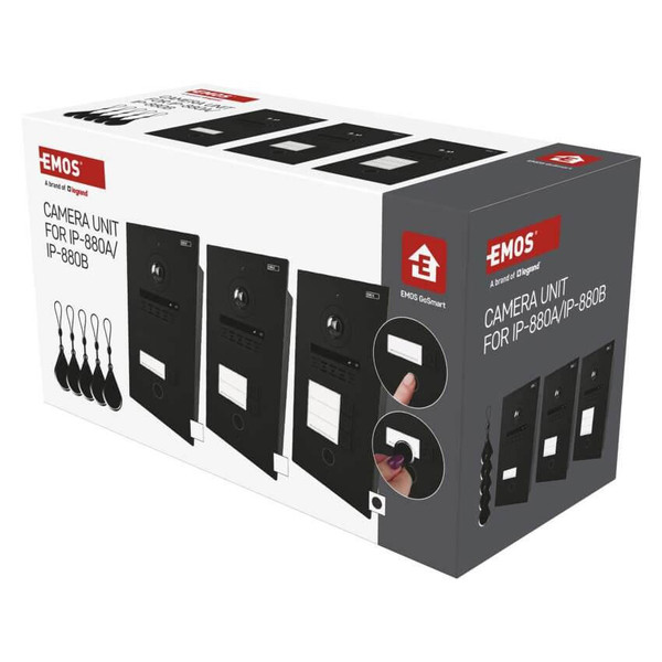 Emos Türkameraeinheit für IP-880 3 Tasten 2MP IP44 H4084