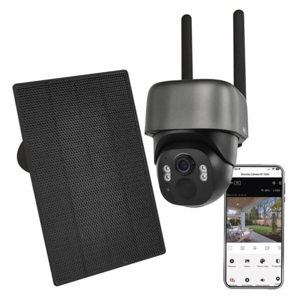 Emos IP-Kamera GoSmart IP-1200G WASP Solarpanel Akku H4167