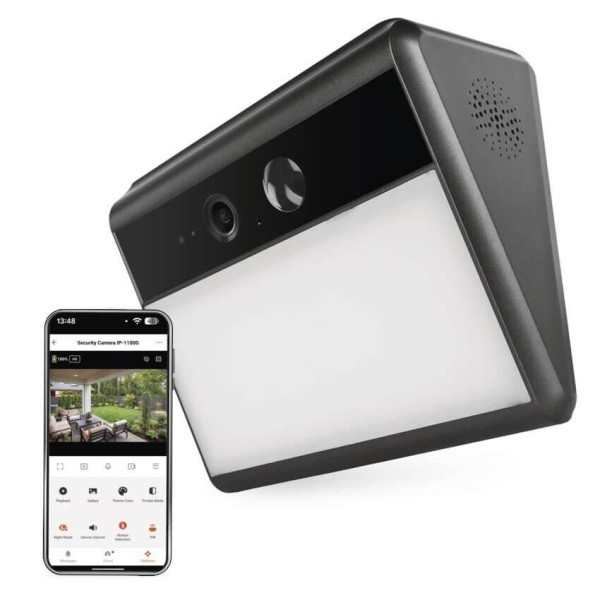 Emos IP-Kamera GoSmart IP-1100G WALL Solarpanel Akku H4170