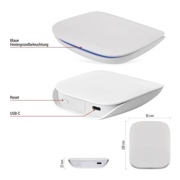 Emos GoSmart ZigBee Gateway IP-2000Z WiFi Bluetooth 128 Geräte H5002