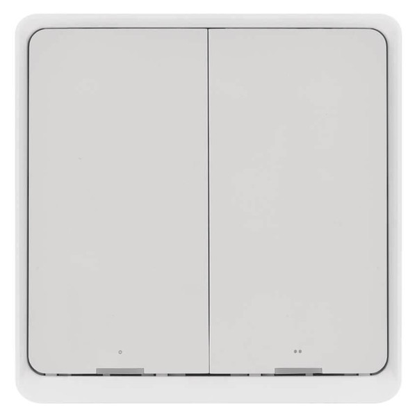 Emos GoSmart Portabler Szenenschalter IP-2002ZW ZigBee 3.0 2 Tasten Weiß H5012