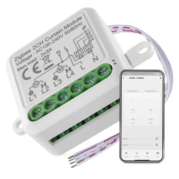 Emos GoSmart Motormodul IP-2122CZ ZigBee 2-Kanal H5110