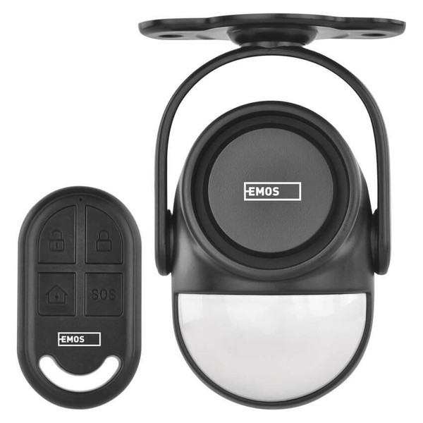 Emos Bewegungsalarm EM-125L PROTECTOR PIR RF Schwarz H8106