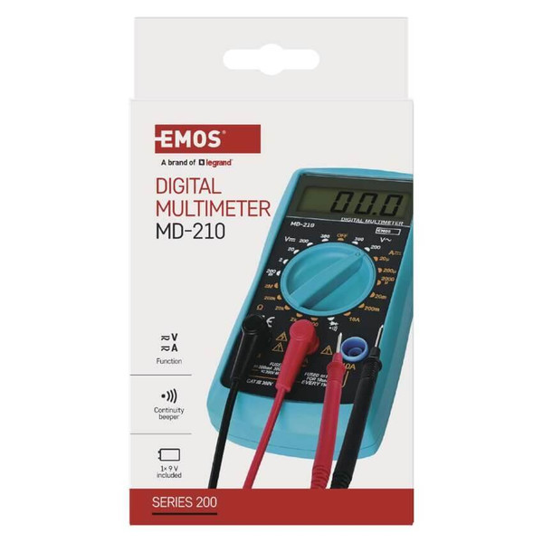 Emos Multimeter 300V 10A MD-210 M0391N