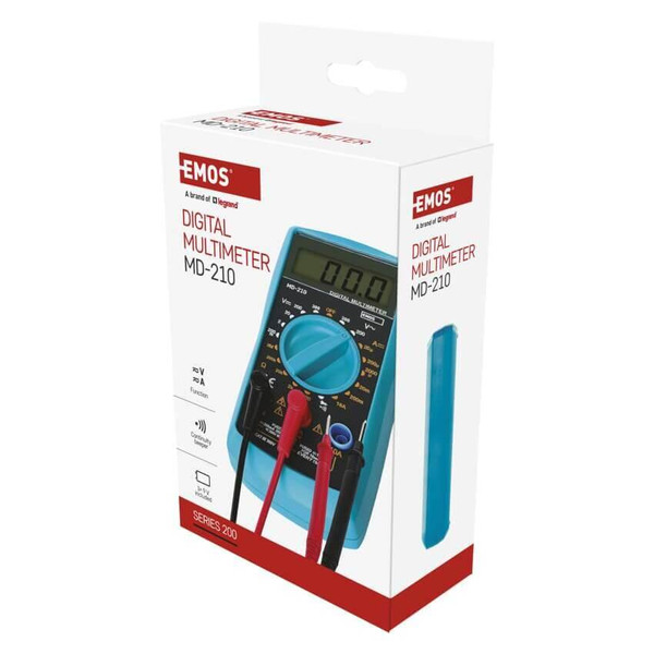 Emos Multimeter 300V 10A MD-210 M0391N
