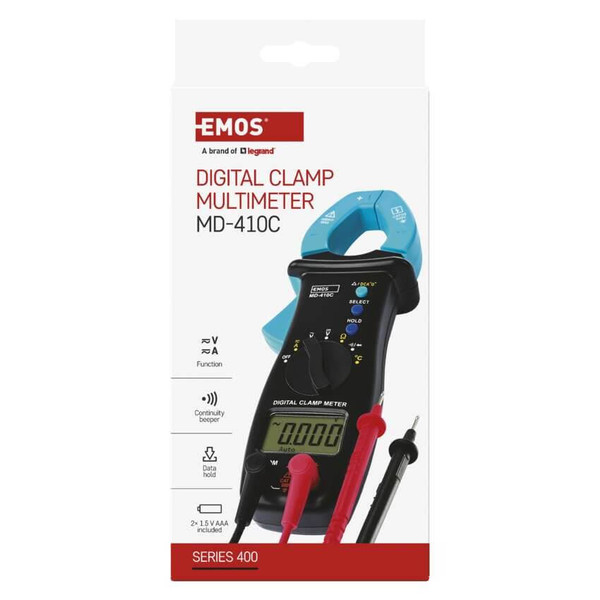 Emos Multimeter 600V 400A Zangenmultimeter MD-410C M0400N