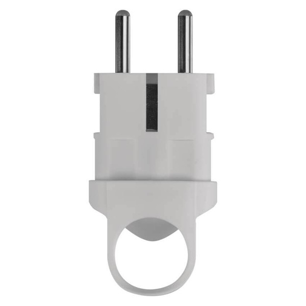 Emos Steckdosenadapter Winkelstecker 16A Weiß P0039