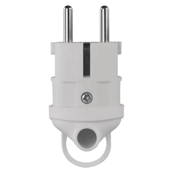 Emos Steckdosenadapter Winkelstecker 16A Weiß P0039