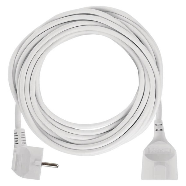 Emos Verlängerungskabel 10m 1,5mm² Weiß PVC P0120R
