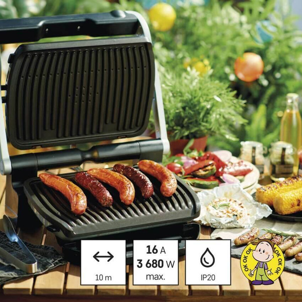Emos Verlängerungskabel 10m 1,5mm² Weiß PVC P0120R
