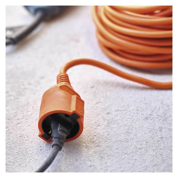 Emos Verlängerungskabel Außen 15m 1,5mm² Orange PVC P01215R