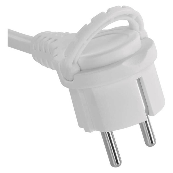 Emos Verlängerungskabel 2-fach 2xUSB-A+1xUSB-C 1,5m Weiß P0221U