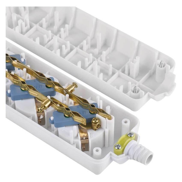 Emos Steckdosenadapter 5-fach ohne Kabel Weiß P0520