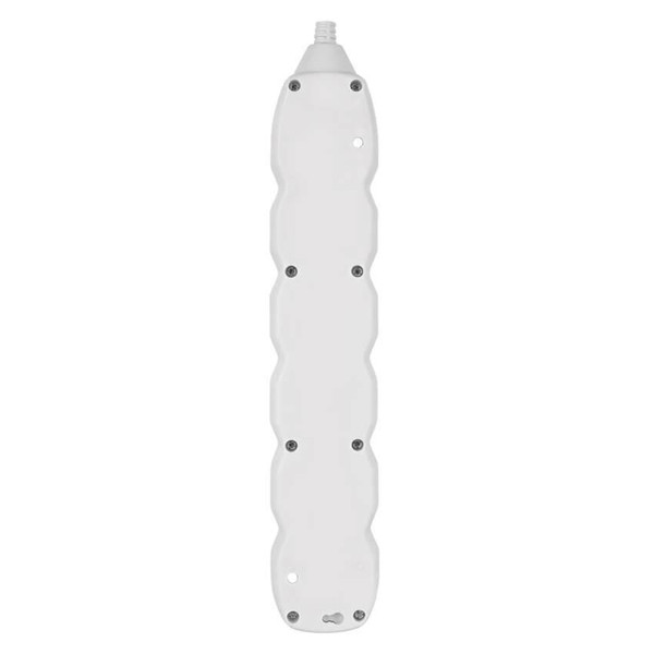 Emos Steckdosenleiste 6-fach 5m Weiß PVC P0625R