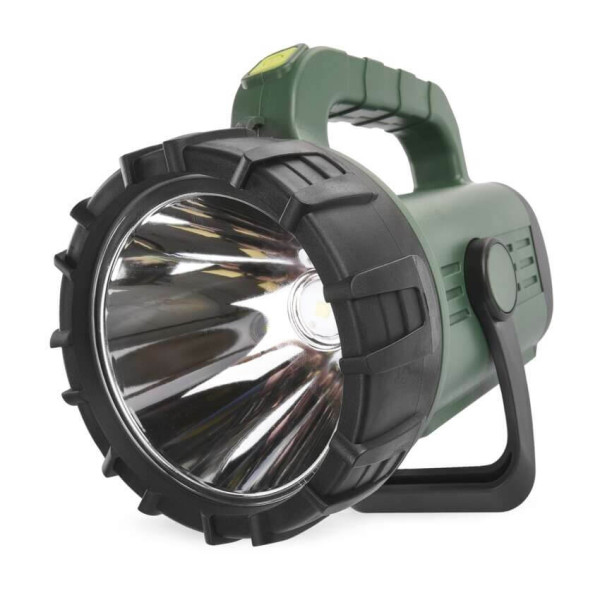 Emos LED Akku-Taschenlampe 700lm Grün-schwarz 20,5x12,5cm P2315