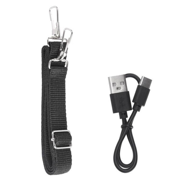 Emos LED Akku-Taschenlampe 700lm Grün-schwarz 20,5x12,5cm P2315