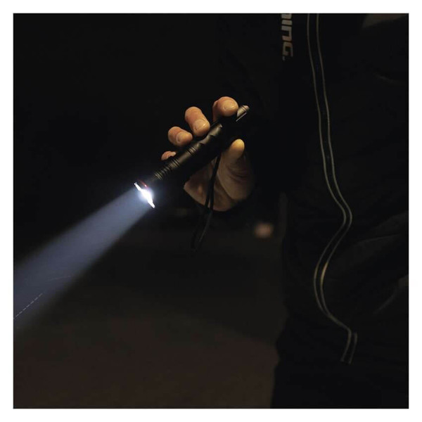 Emos LED Taschenlampe 120lm Schwarz Aluminium P3113