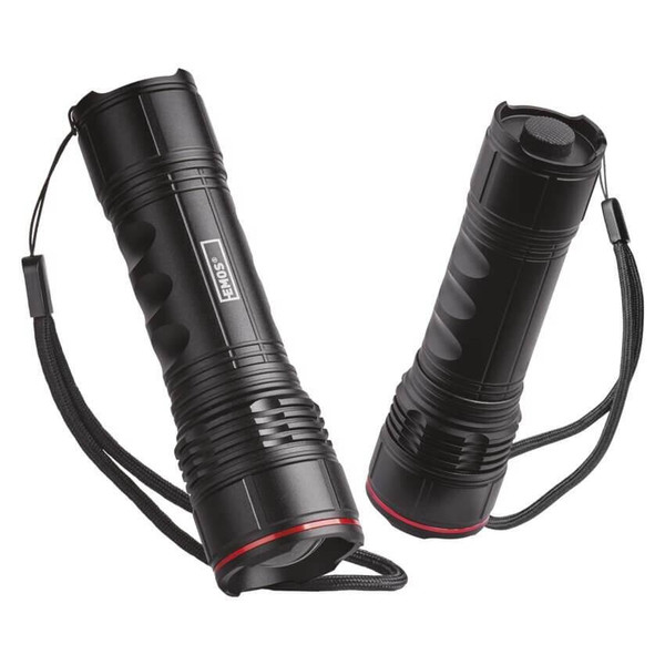 Emos LED Taschenlampe 500lm Schwarz Aluminium P3115