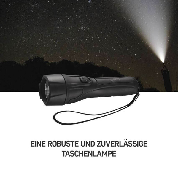 Emos LED Taschenlampe 55lm Schwarz P3210