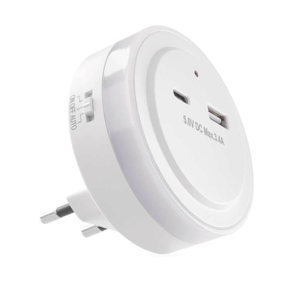 Emos LED Nachtlicht 0,3W warmweiss Bewegungsmelder P3323