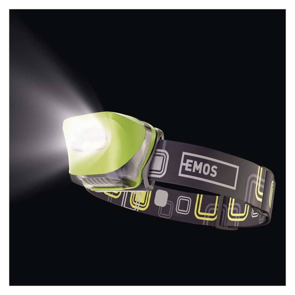 Emos LED Stirnlampe 150lm Grün P3528