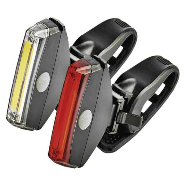 Emos LED Fahrradlicht 22lm Schwarz P3922