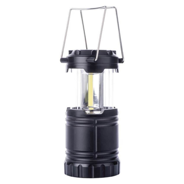 Emos LED Campinglaterne 300lm Schwarz P4006