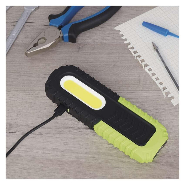Emos LED Arbeitsleuchte 400lm Akku Schwarz-grün P4531