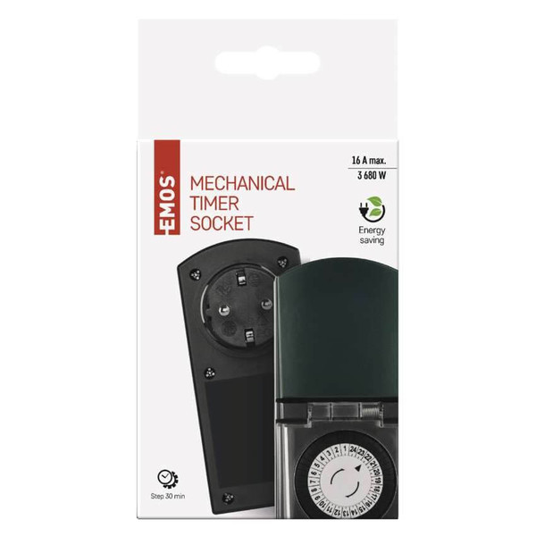 Emos Zeitschaltuhr mechanisch IP44 für Außen P5526N