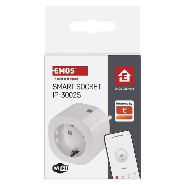 Emos GoSmart WLAN-Steckdose GoSmart WiFi IP-3002S 30 Programme P5531