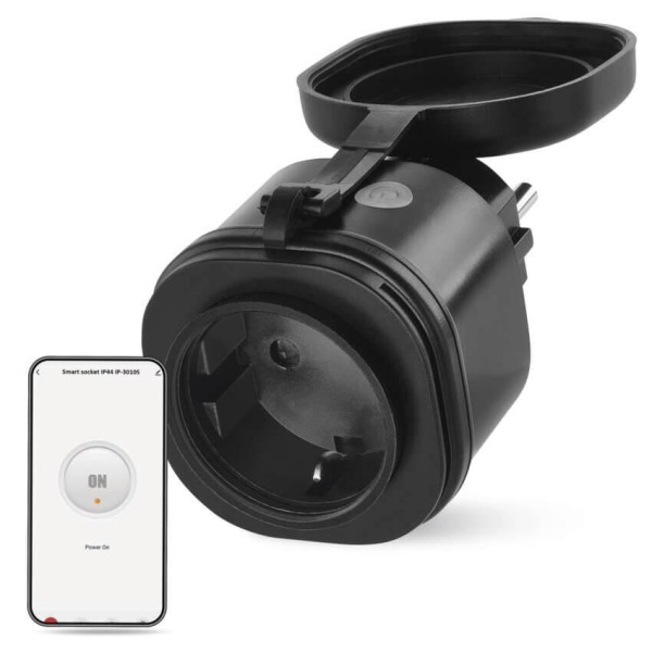 Emos GoSmart Zigbee-Steckdose GoSmart Zigbee IP44 IP-3010S P5534
