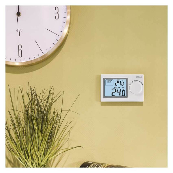 Emos Raumthermostat manuell verkabelt 5-35°C feste Hysterese P5604