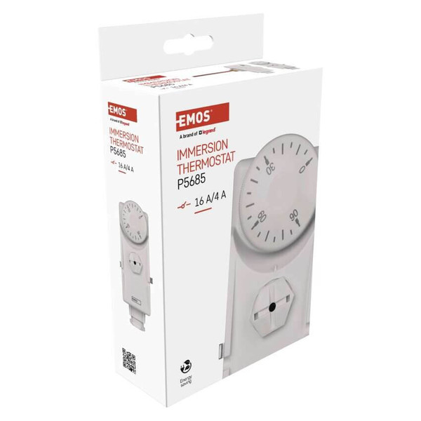 Emos Tauchthermostat mit Tauchhülse 0-90°C P5685