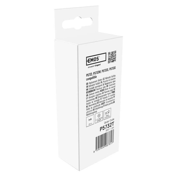 Emos Klingeltaster kompatibel mit P5732 P5733 IP44 100m P5732T